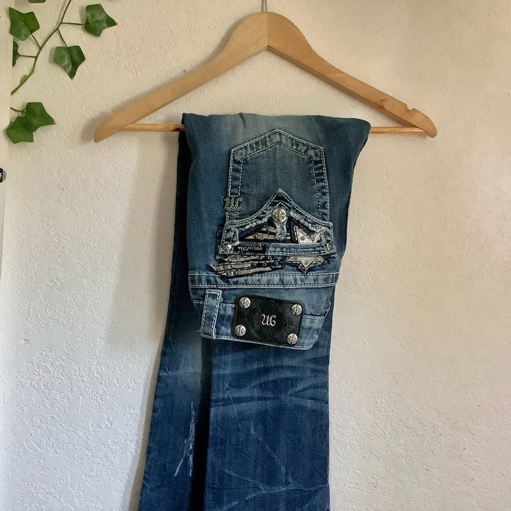 Miss Me jeans brand, Size 28, Bootcut, Embellished jeans